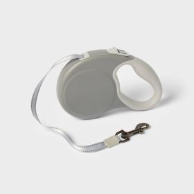 Retractable Dog Leash - M - Gray