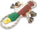 Upgraded Duck Dog Toys for Aggressive Chewers Puppy Toys with Crinkle Paper and Squeaker, Interactive Tug of War Dog Toy for Small, Medium, and Large