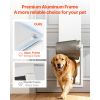Pet Door, X-Large, with Double Magnetic Flaps and Metal Frame, Strong and Weatherproof Dog Door for Interior and Exterior Doors, Easy to Install, Easy
