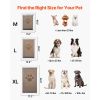 Pet Door, X-Large, with Double Magnetic Flaps and Metal Frame, Strong and Weatherproof Dog Door for Interior and Exterior Doors, Easy to Install, Easy