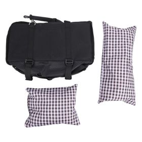 Console Dog Car Seat Non Slip Portable Center Console Dog Safety Car Seat Booster For Travel Black (Option: Default)