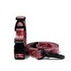 Waterproof UV embossed printing style traction rope set Traction Rope, 4.92 FT  Non-Toxic  Adjustable Length Easy-to-Clean PVC Daily Dog Walking Rainy