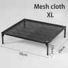 Pet Bed, No Assembly Required, Foldable, Portable, Waterproof & Moisture-Proof, Breathable & Antibacterial, All-Season Sleeping Mat for Cats and Dogs,