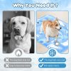 120*70cm Dog Cooling Mat, 2026 New Summer Pet Mats, Portable Pet Cooling Pad for Travel, Washable Gel Coolings Mat for Dogs and Cats Indoor Outdoor, R